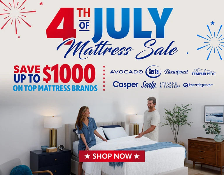 4th of July Mattress Sale at Exclusive Furniture: Save Big on Better Sleep