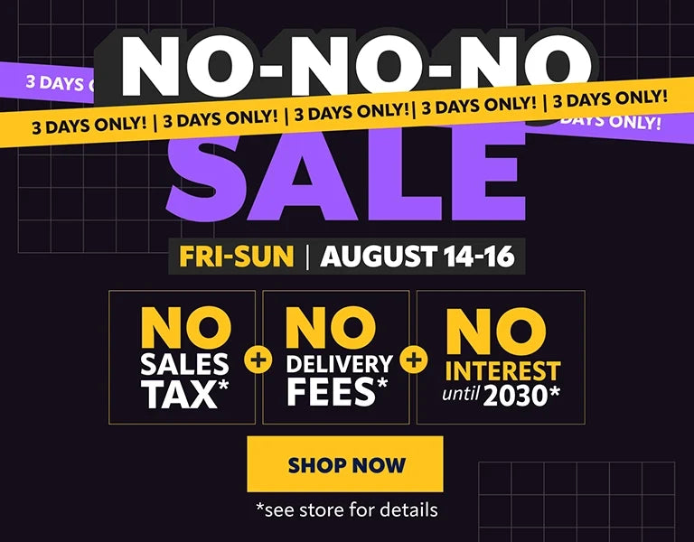 The No No No Sale: 3 Reasons to Buy Your Mattress This Weekend
