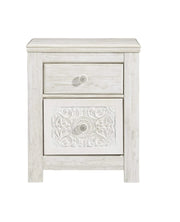 SELENA WHITE NIGHTSTAND - B181