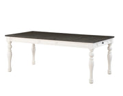 JOANNA TWO TONE DINING TABLE - JA500