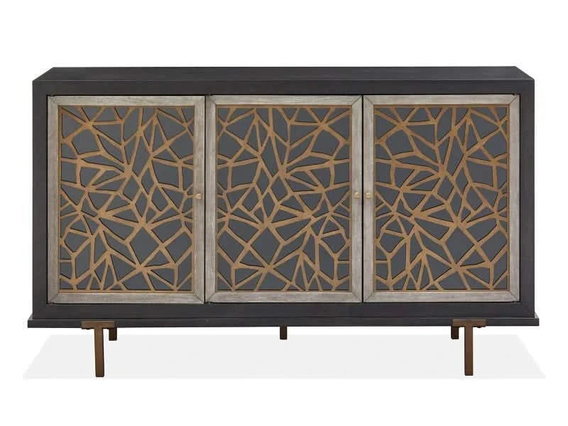 Paladium Black and Gold Server with Fractal Pattern Design - | Free ...