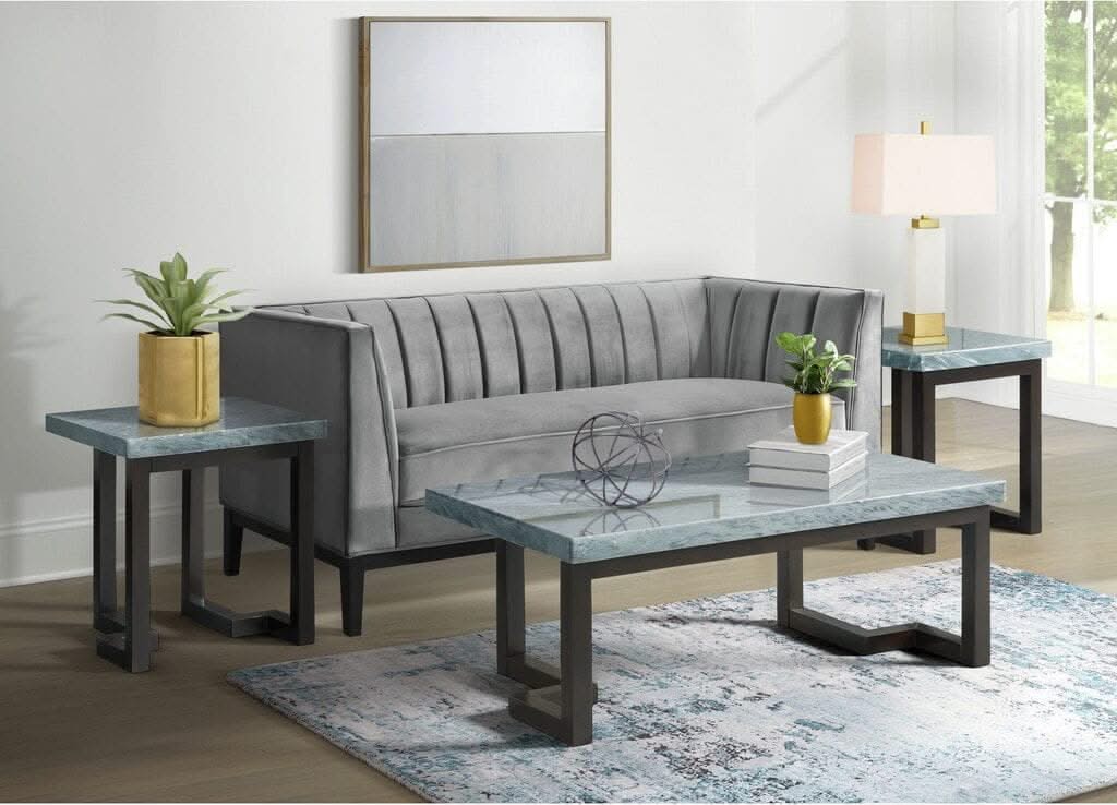 KIMBLE MARBLE TOP OCCASIONAL SET - M800