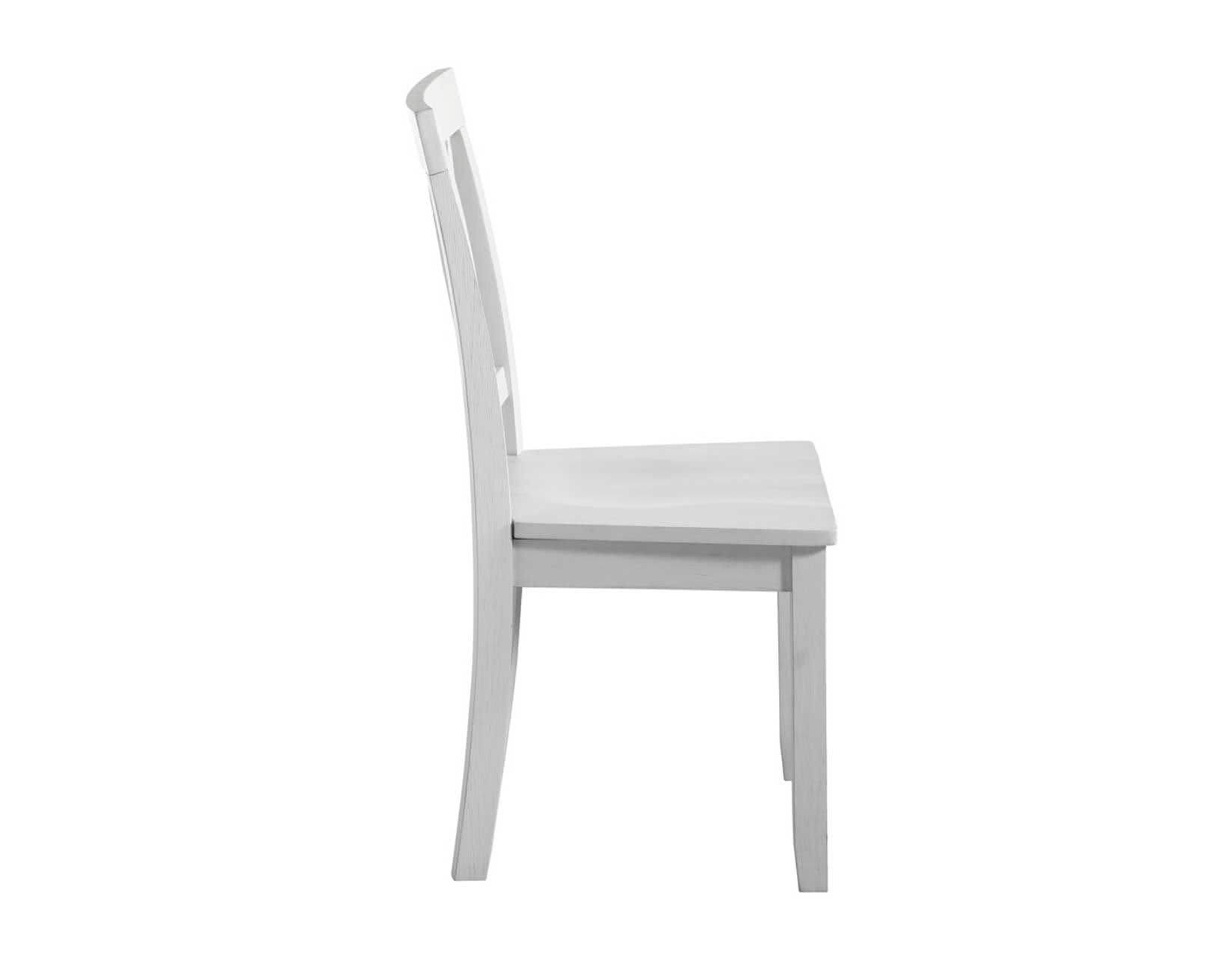 NAPLES WHITE SIDE CHAIR - NA500