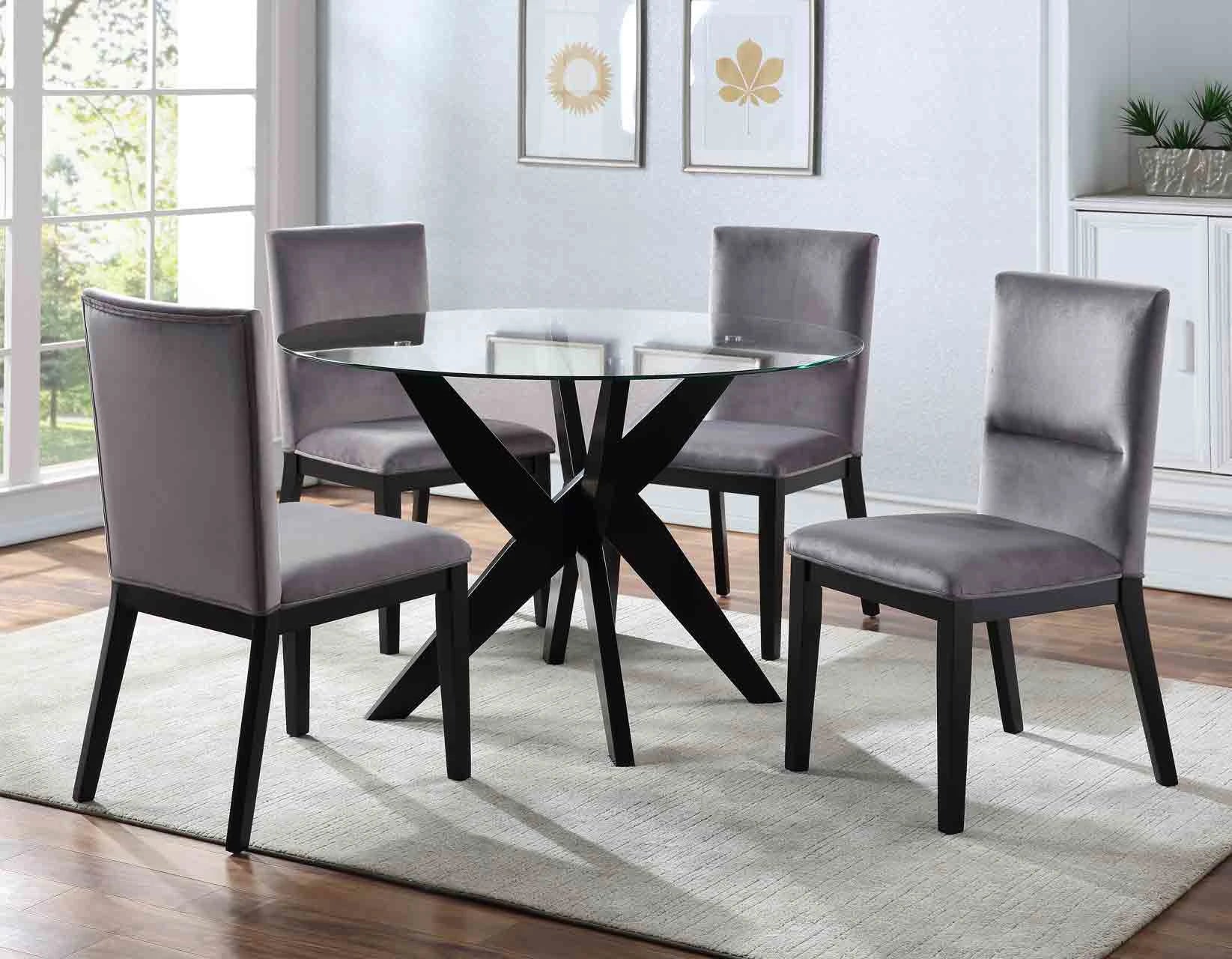AMALIE ROUND DINING SET