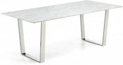 CARLTON CHROME DINING TABLE - 735