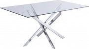 XANDER CHROME DINING TABLE - 901
