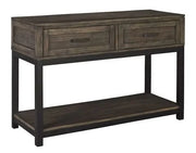 Johurst Two Tone Rustic Console Sofa Table