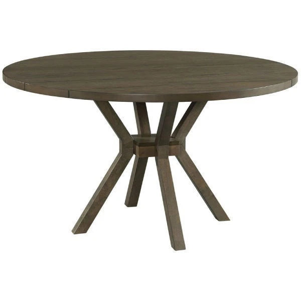 CATO GREY ROUND DINING SET - DCT380