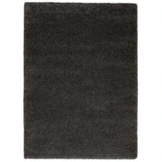 LUCA SHAG RUG DARK GREY 5X7