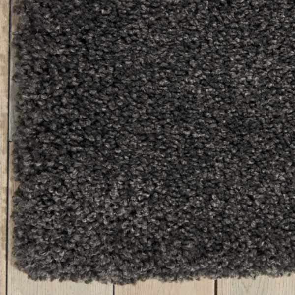 LUCA SHAG RUG DARK GREY 5X7