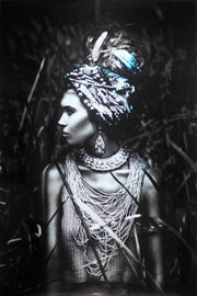 WOMAN NATIVE WALL ART