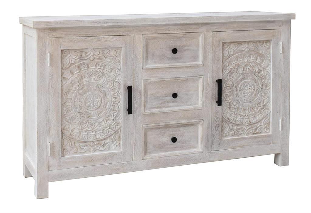 3 DRAWER/ 2 DOOR CREDENZA