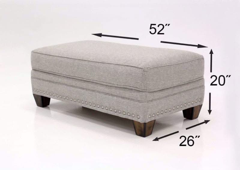 FLETCHER MUSHROOM OTTOMAN - F916