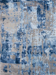 CIELO BLUE GREY 9X13 RUG