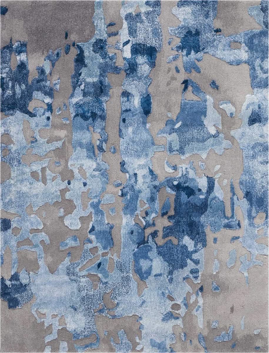 CIELO BLUE GREY 9X13 RUG