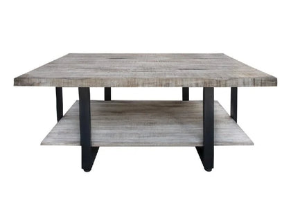Old Wood Sand Drift Cocktail Table