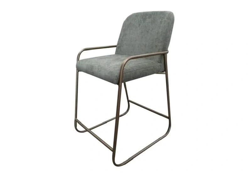 IVAN 24" GREY COUNTER STOOL