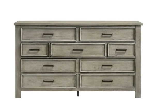 Sullivan Grey Contemporary 9-Drawer Dresser - | Free Shipping