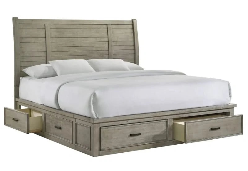 SULLIVAN GREY QUEEN BED