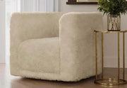 HUGGY SWIVEL CHAIR-SAND