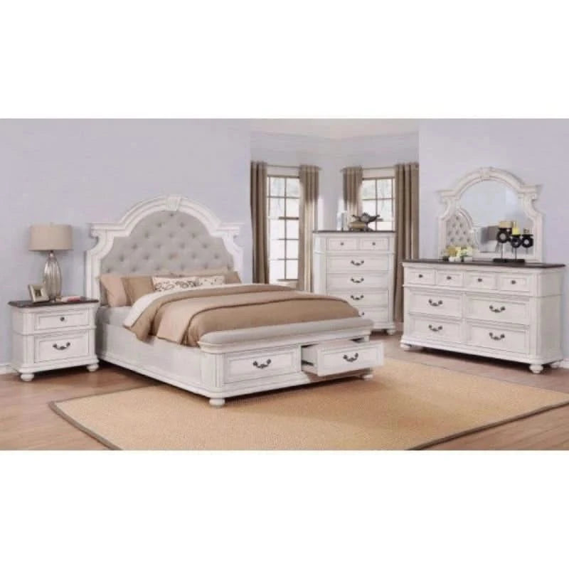 MAGNOLIA 5PC QUEEN BED SET