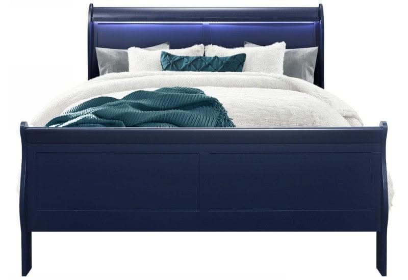 CHARLIE BLUE 5PC KING BEDROOM