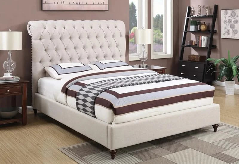 DEVON KING BEIGE BED