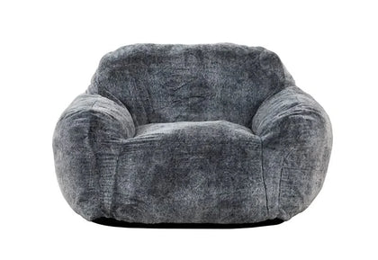 Tore Blue Steel Bean Bag Chair