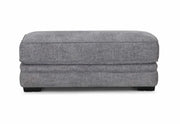 PROTEGE GRAY OTTOMAN