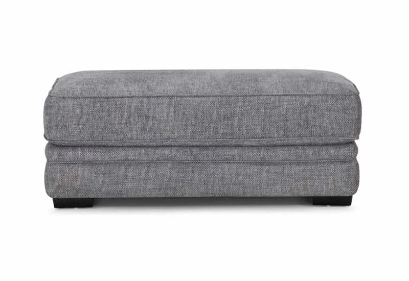 PROTEGE GRAY OTTOMAN