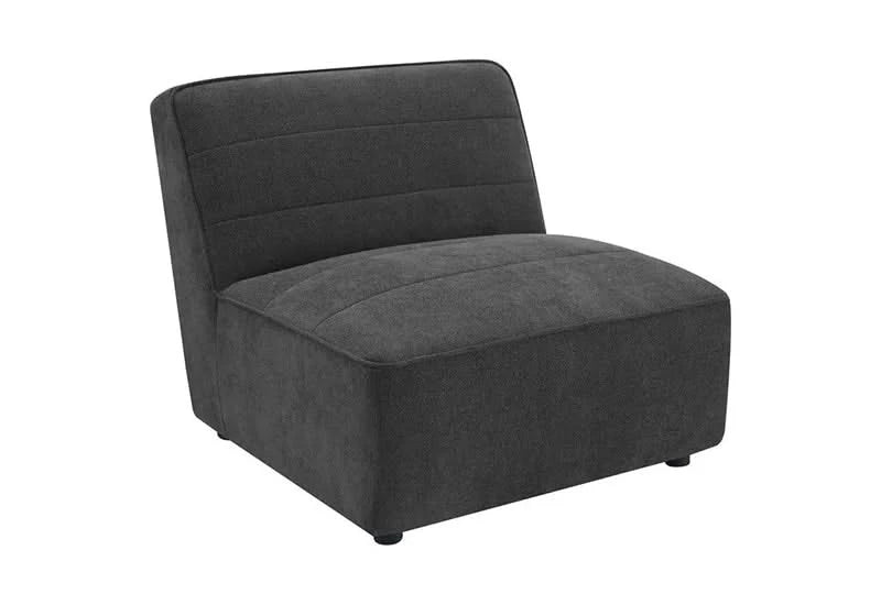 HARMONY ARMLESS CHAIR -CHARCOAL