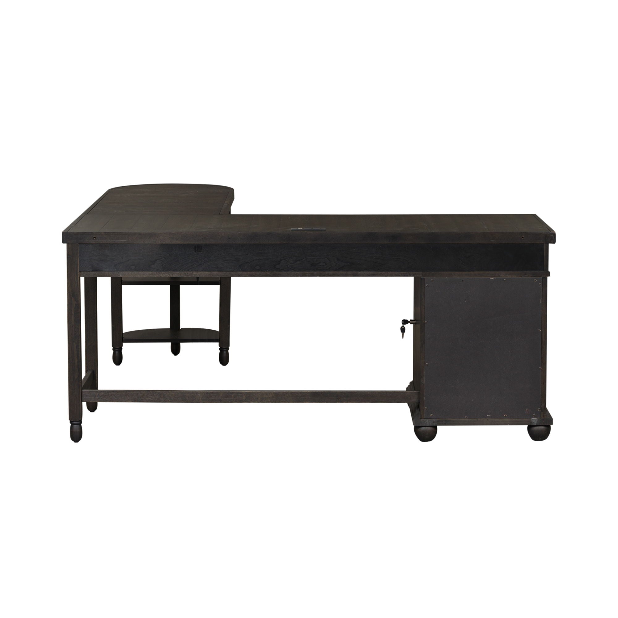Harvest Home - L Shaped Desk Set With Hutch - Chalkboard