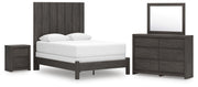 Fraluna - Panel Bedroom Set