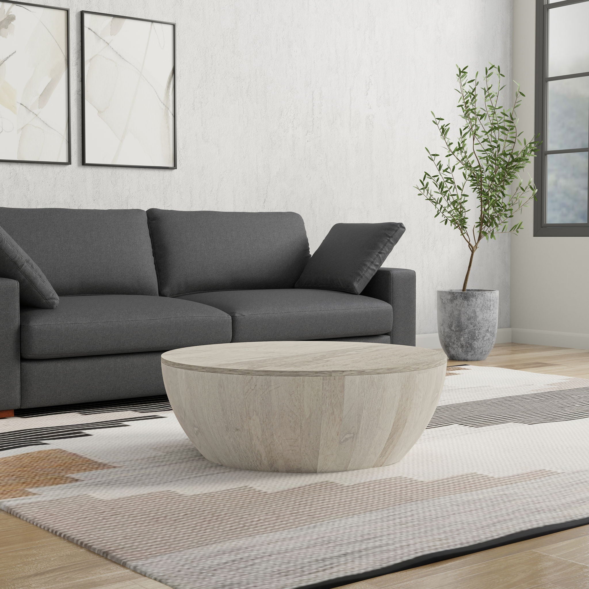 Elmbrook - Drum Coffee Table