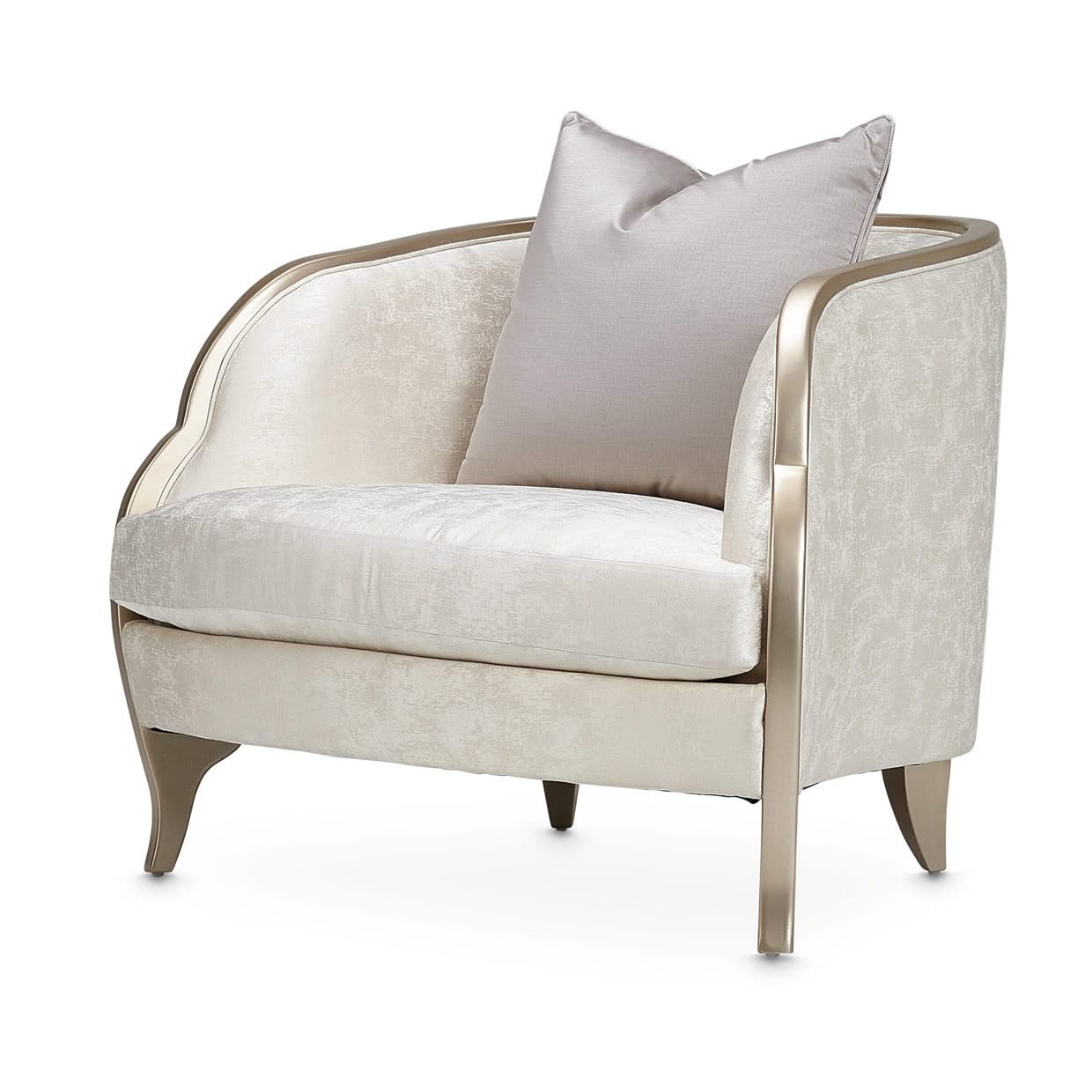 Malibu Crest - Chair - Cloud White / Chardonnay