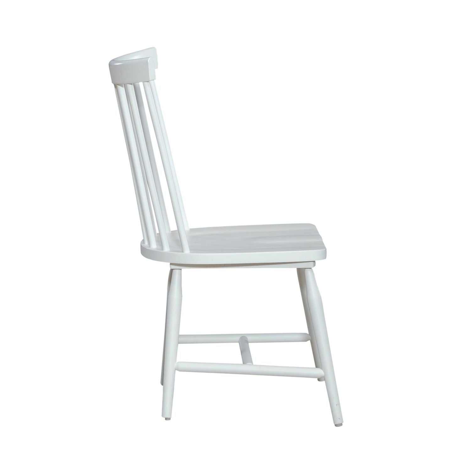 Palmetto Heights - Spindle Back Side Chair - Shell White & Driftwood