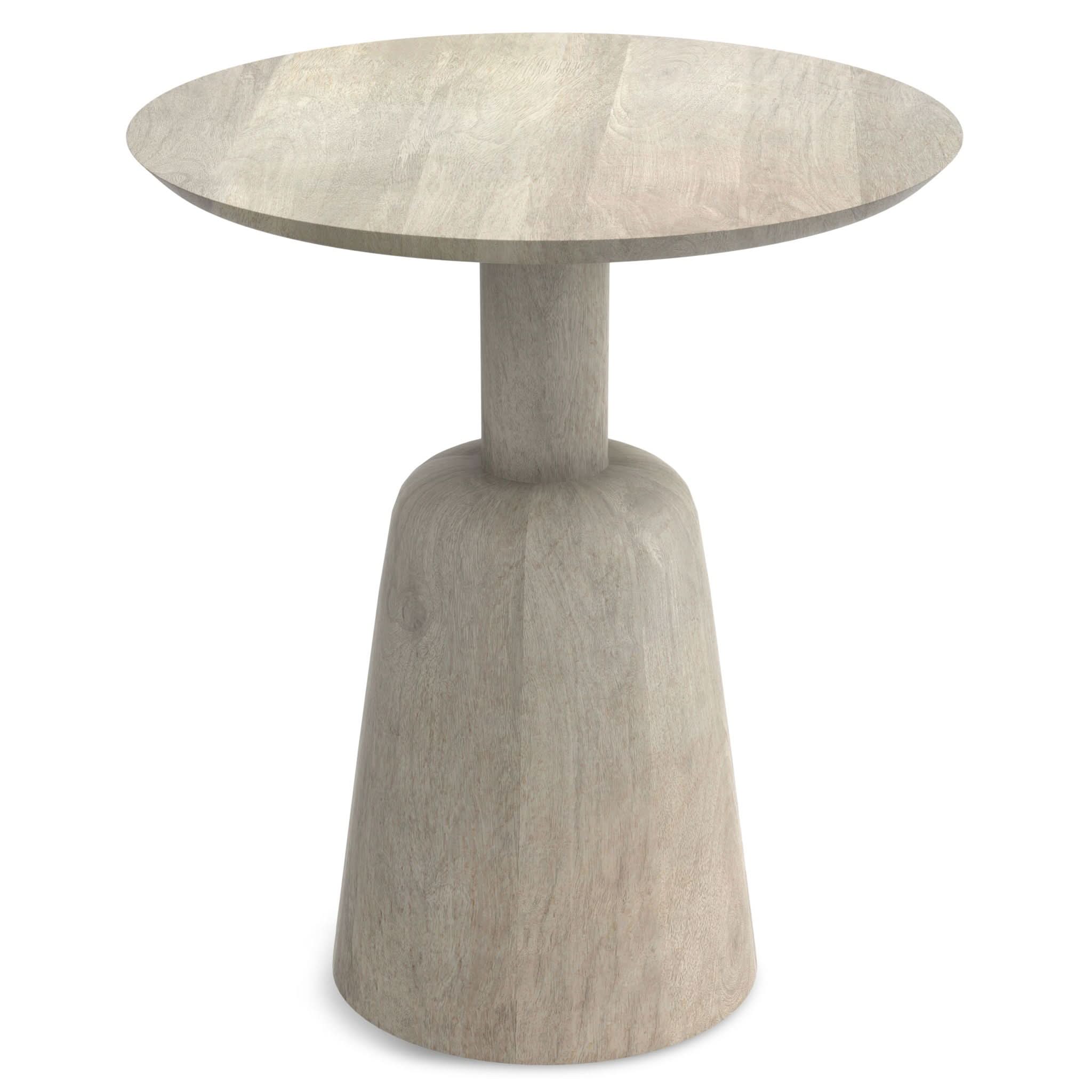 Finchley - Side Table - White Washed