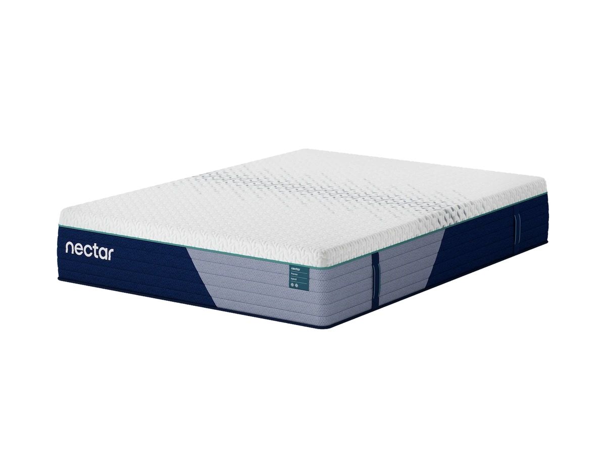 Nectar Premier Hybrid - Twin XL Mattress - Fabric - White
