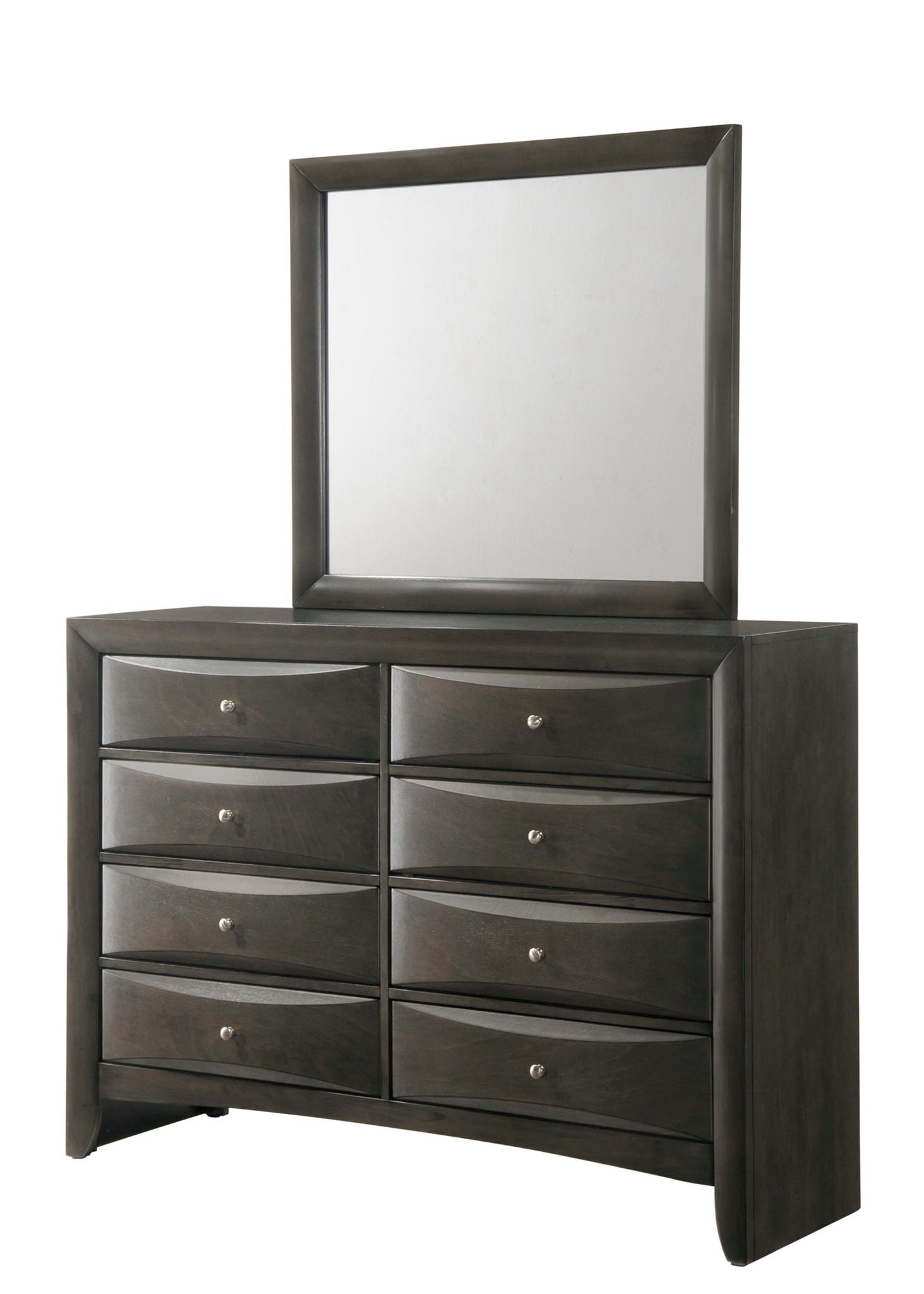 Emily - Queen 3 Piece Bedroom Set - Gray