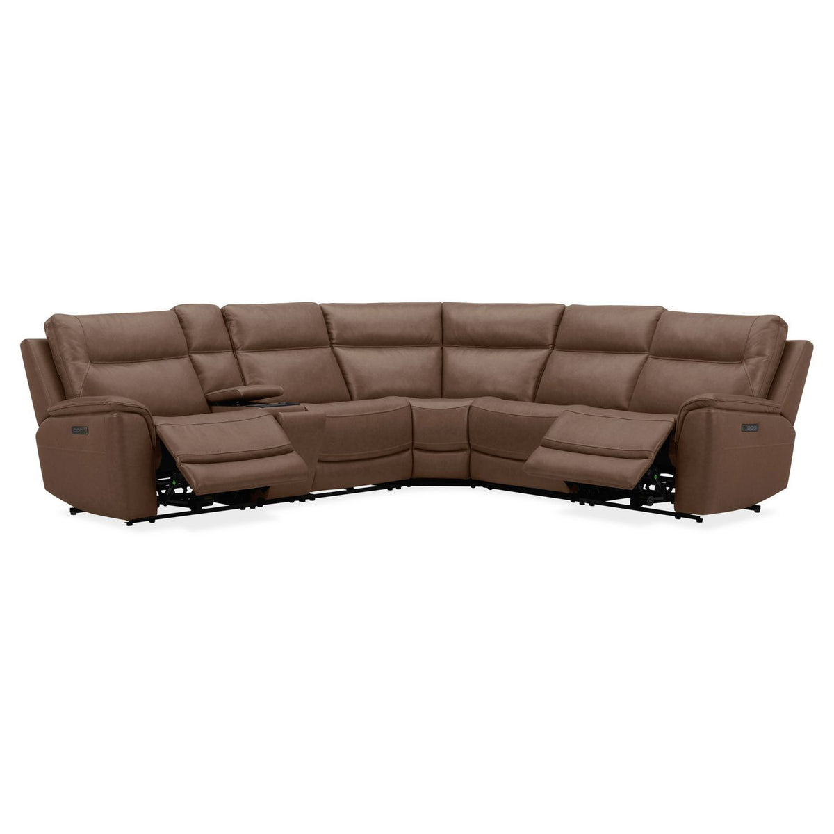Collins - 6 Piece Sectional - York Chestnut