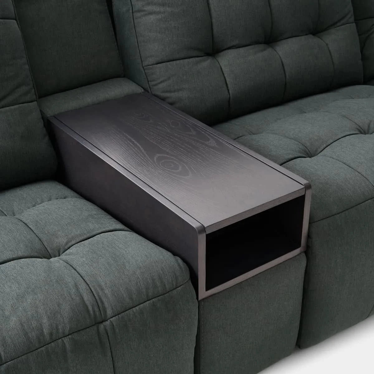 Peyton Pepper Charcoal 6-Piece Power Reclining Sectional with Storage Console & USB Charging