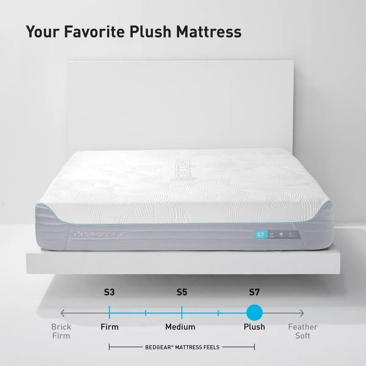 BEDGEAR S7 Performance Plush Mattress