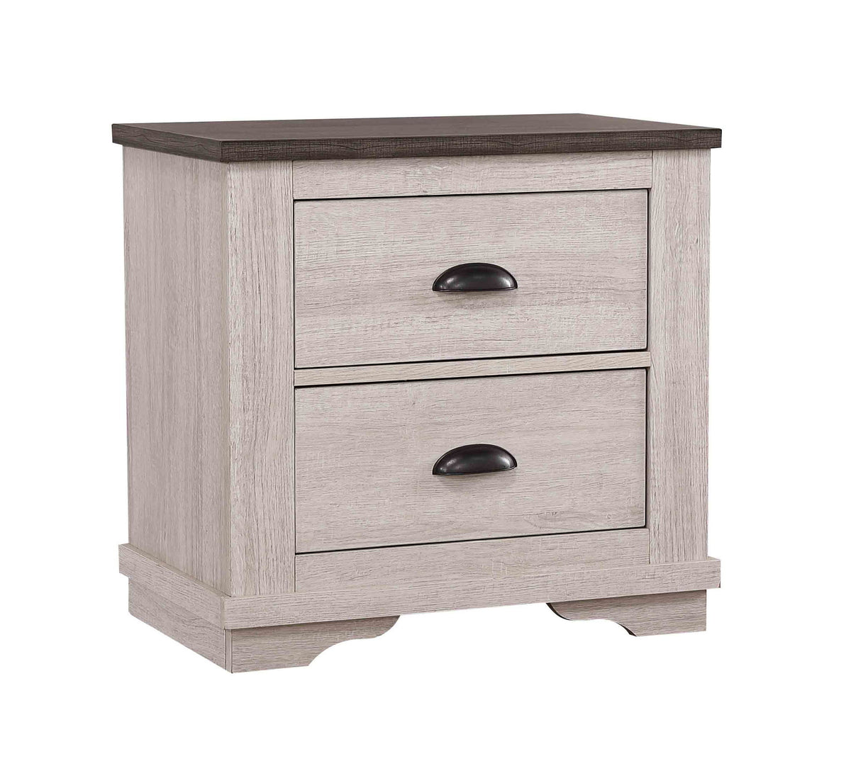 Coralee - Queen 4 Piece Bedroom Set - Chalk / Gray