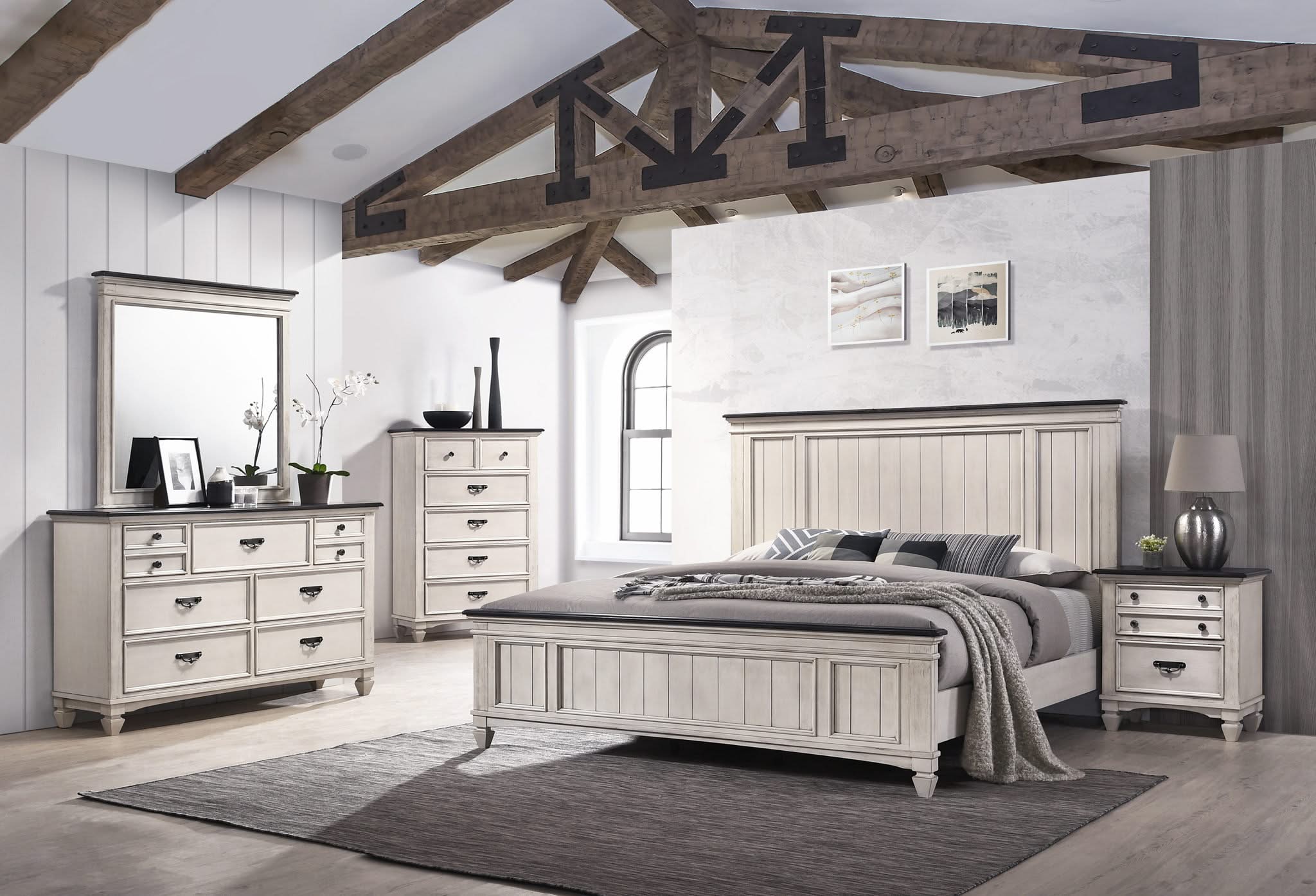 Sawyer - Accent Nightstand - Antique White