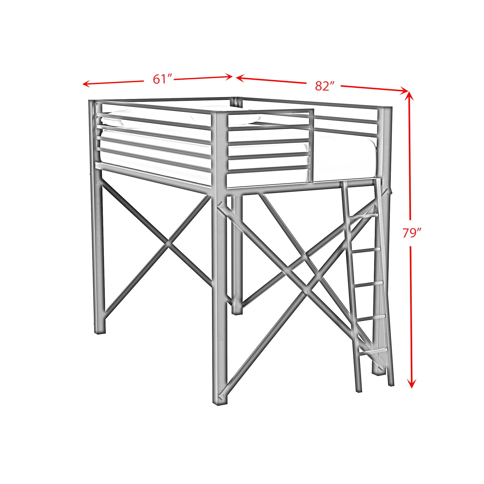 Talia - Loft Bunk And Ladder
