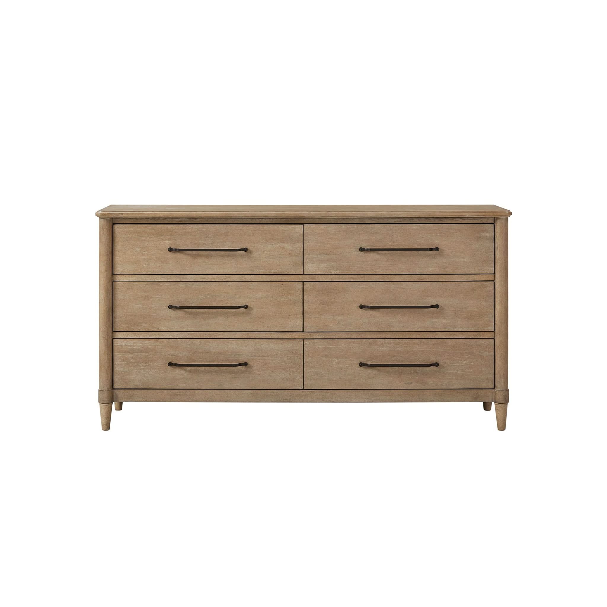 6 Drawer Dresser - Sand