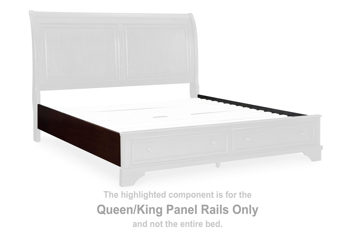 Trellington - Queen/King Panel Rails - Brown
