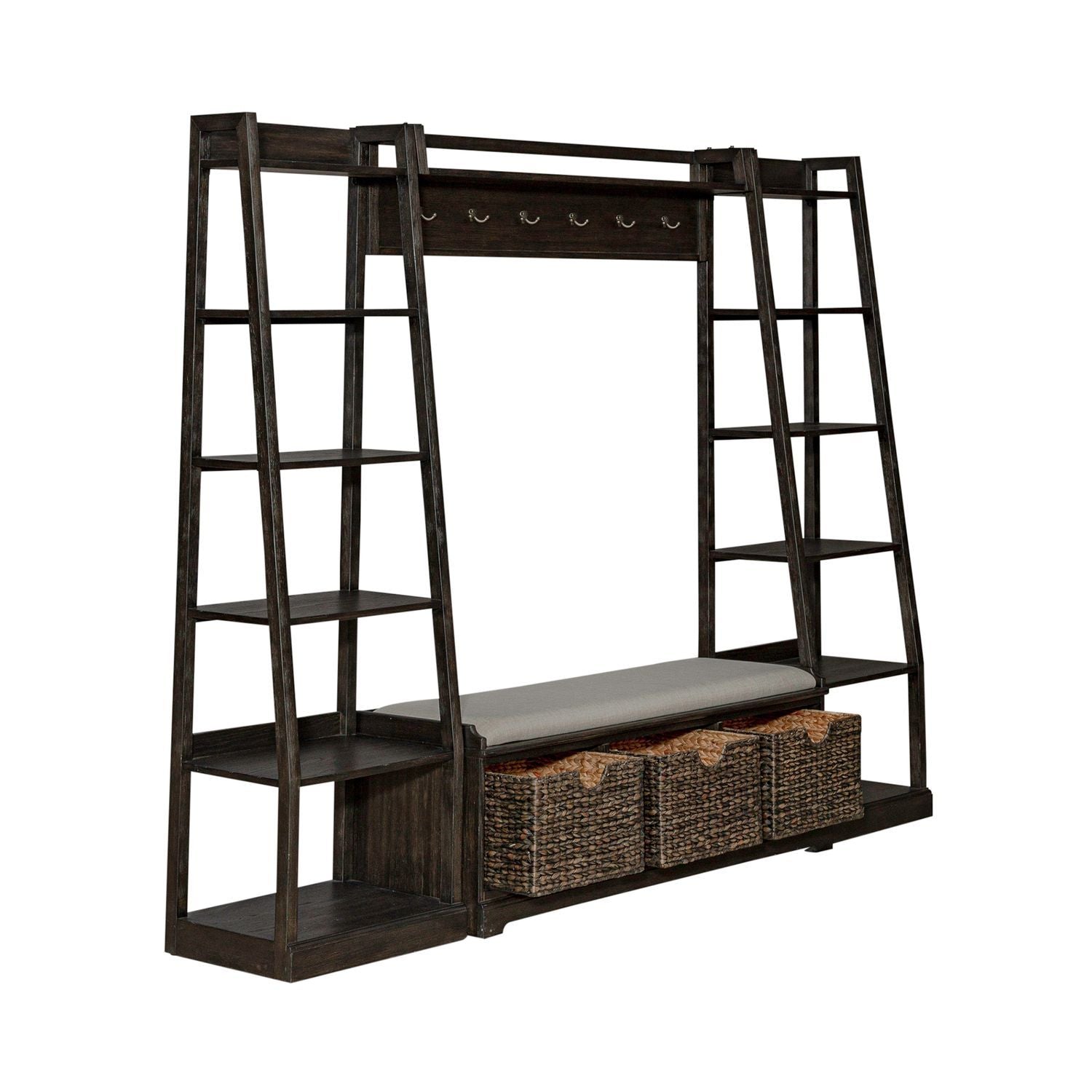 Mill Creek - 3 Piece Wall Unit Set - Peppercorn
