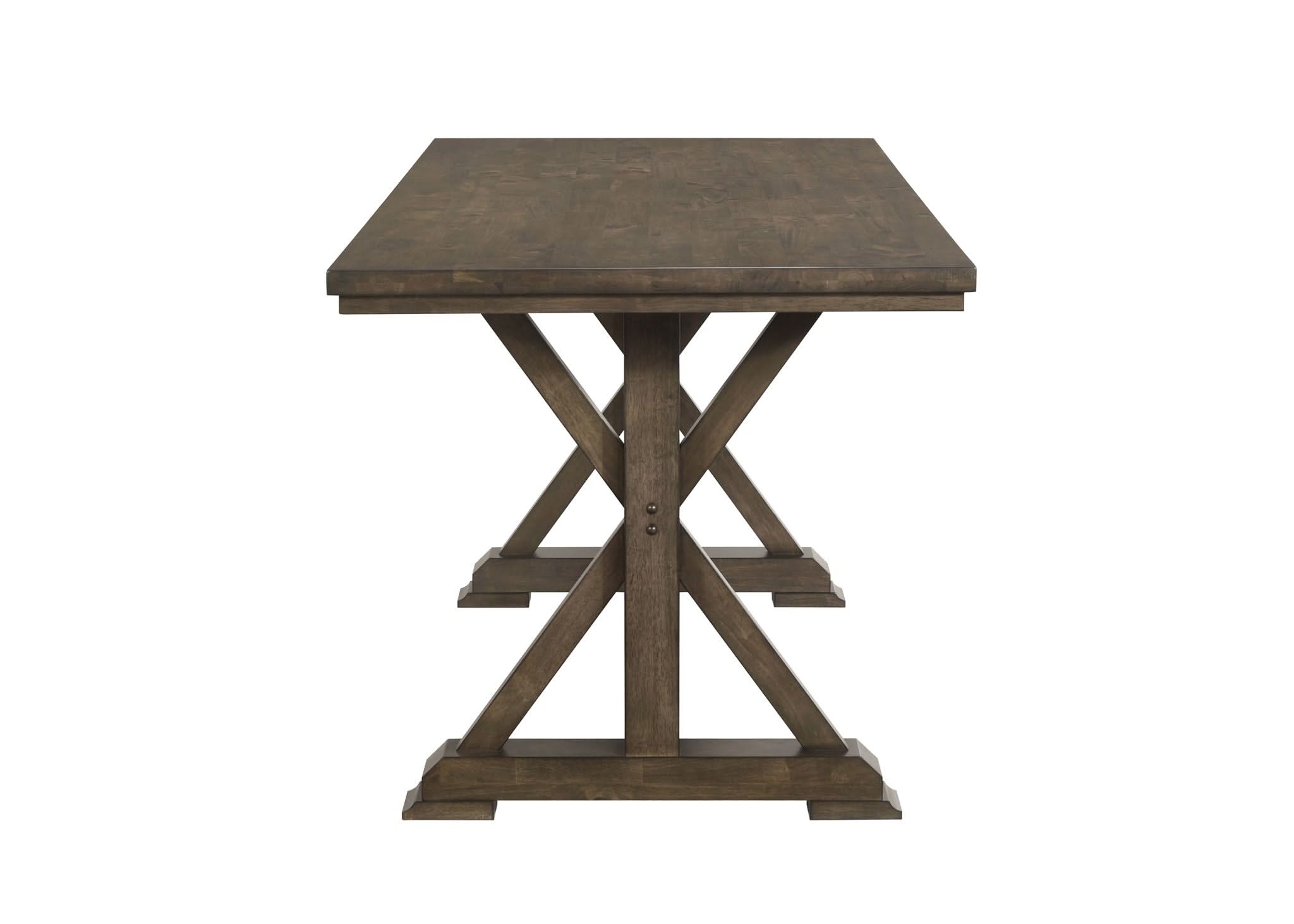 Lloyd - Rectangular Counter Height Table - Brown
