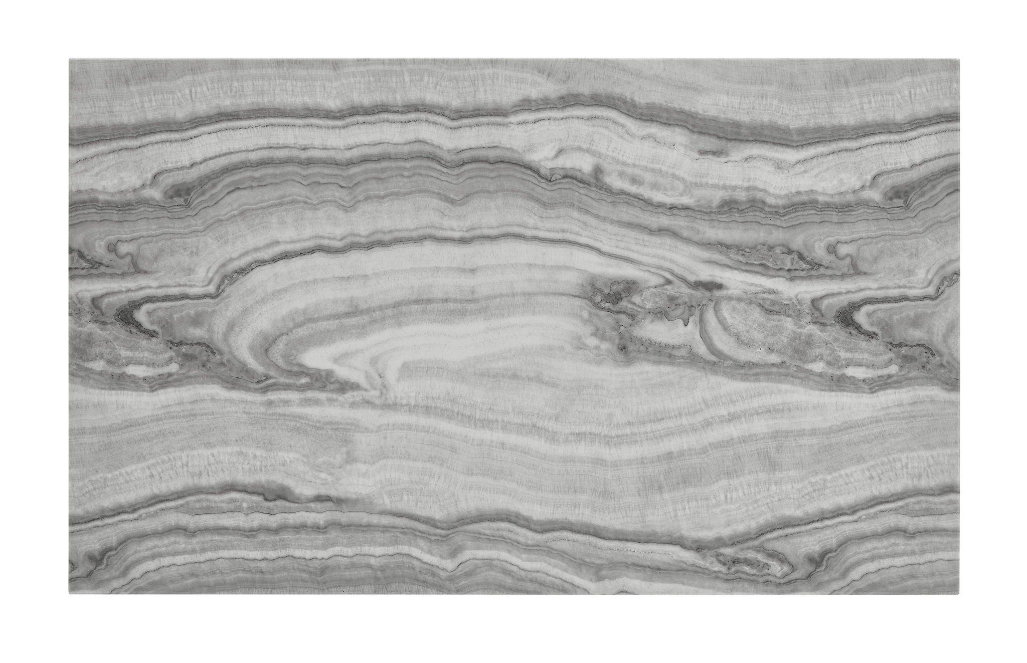 Marbel - 5 Piece Faux Marble Counter Height Set - Dove / Black